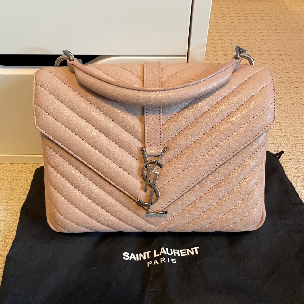 Saint Laurent YSL Medium College Bag
